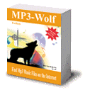 MP3-Wolf is a Search Robot that scans the internet for MP3, MIDI and WAV and other music files directly from your PC. MP3-Wolf can locate, sort and verify 10000's of music files and links per hour. All delivered to your browser for download.